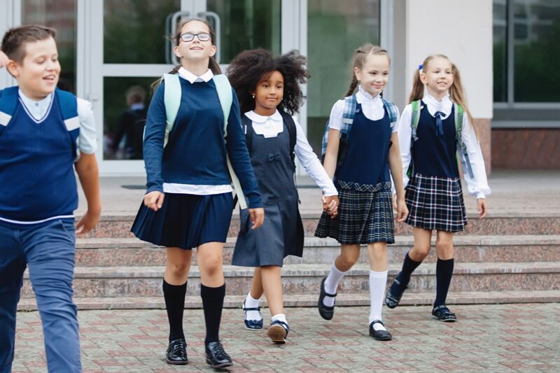 Expérimentation de l'uniforme à l’école